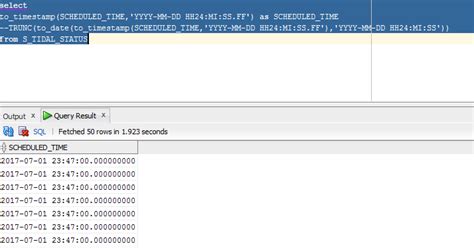 Eg: select * from tablename where DATE(timestamp column) = some date; will do. . Convert timestamp to date in hana sql